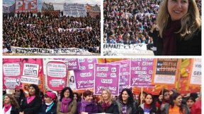 Bregman: “Marchamos para expresar la voz de miles de mujeres que dijeron Ni una menos”