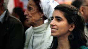 La nieta restituida Victoria Moyano difundirá sus propuestas en el barrio de Villa Urquiza
