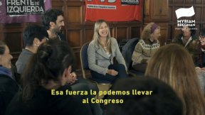 Bregman: “Queremos llevar la fuerza de las mujeres al Congreso Nacional”