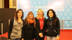 Jorgelina Esteche acompañó a Myriam Bregman que asumió como diputada nacional