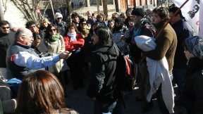 Zapala, Neuquén: movilización en apoyo a Alejandro Avilés