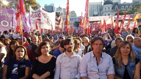Del Caño: “Nuestro acto fue el único que marcó la agenda de los trabajadores”