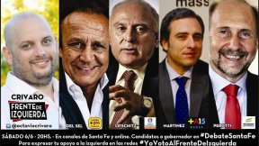 #DebateSantaFe Crivaro afirmó que llevará “la voz de los trabajadores, de las mujeres y de los jóvenes”