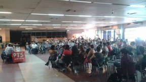 Nicolás Del Caño y Christian Castillo apoyaron a los candidatos del FIT en Rosario