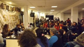 Importante charla-debate en el Suteba La Matanza como parte de la campaña contra la baja de la edad de imputabilidad
