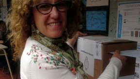 Votó Gabriela Macauda: “Hicimos una campaña bien desde las bases”