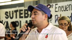 Corte en estación Ramos Mejía: contra despidos y suspensiones, en apoyo a obreros de Lear y de Donnelley