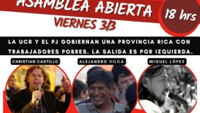Asamblea del Frente de Izquierda en Libertador, Ledesma
