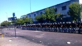 Raúl Godoy se solidarizó con los trabajadores de AGR-Clarín ilegalmente despedidos y reprimidos