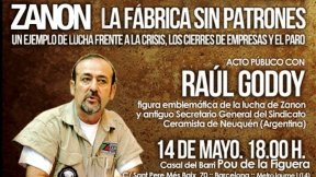 Gira por Europa del diputado obrero Raúl Godoy