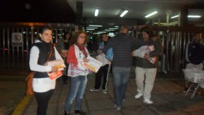 Los candidatos de Tigre llevaron sus propuestas a Kraft y VW