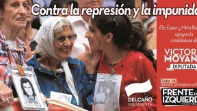 Impactante campaña gráfica de la nieta recuperada Victoria Moyano junto a Elia Espen y Mirta Baravalle
