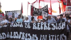 Marcha contra la escalada represiva