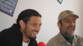 El Frente de Izquierda de campaña en Rincón de los Sauces