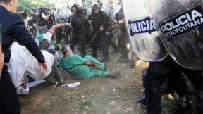 Repudio del PTS a la represión en el Borda