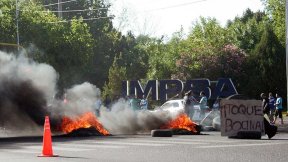 La senadora Barbeito acompañó nuevamente a los trabajadores de IMPSA