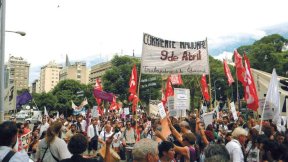 Docentes de todo el país