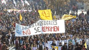 La gran lucha estudiantil en Chile