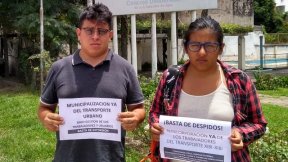Concejales del PTS-FIT: “Apoyamos el paro y exigimos la reincorporación ya de los choferes de Xibi Xibi"