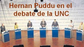 Hernan "Bocha" Puddu en el debate de Diputados