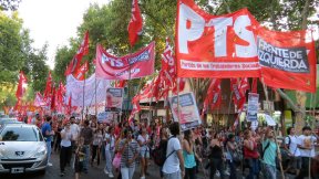 Este 24 de marzo, el PTS se movilizó a lo largo de todo el país