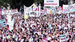 ¡Había fuerza para más! Pero Baradel levantó el paro de forma antidemocrática