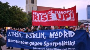 Solidaridad desde Berlín hasta Atenas y Madrid