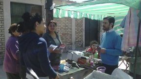 Del Caño: “Ahora en campaña todos se acuerdan de los barrios del oeste”