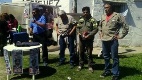 Candidatos del FIT junto al MTR recorrieron los barrios San Jorge y Villa Argentina