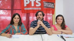 La Convención del PTS designó a Del Caño como candidato a Intendente de la ciudad de Mendoza