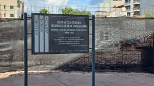La izquierda realizó un pedido de informe por la destrucción del sitio de memoria Comando Radioeléctrico ubicado en el Cabildo