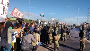 “El secretario de Seguridad forzó la represión en la Panamericana”