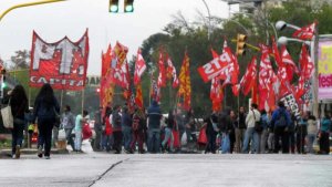 La izquierda realizará cortes durante el paro nacional del jueves