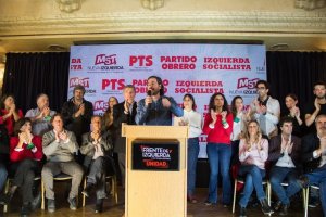 La Plata: el Frente de Izquierda Unidad presenta sus candidatos de la provincia de Buenos Aires