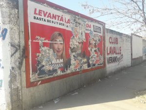 Vilca denunció que destruyen sus afiches electorales y anticipan un nuevo fraude